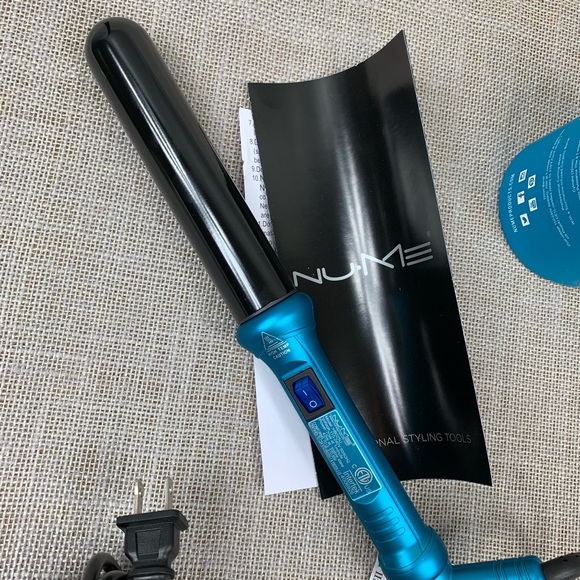 NuMe Classic Curling Wand 32 MM Turquoise. - Picture 3 of 9